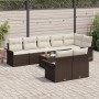 Conjunto de Sofás de Jardín de 8 Piezas con Cojines Ratán Polipropileno Gris by , Outdoor sofas - Ref: Foro24-3345418, Price:...