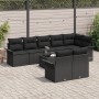 Set de Sofás de Jardín de 9 Piezas con Cojines Beige Rattan Multifuncional von , Outdoor-Sofas - Ref: Foro24-3345423, Preis: ...