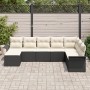 Juego de Sofá de Jardín de 8 piezas con cojines en ratán polipropileno negro by , Outdoor sofas - Ref: Foro24-3345477, Price:...