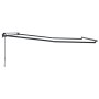 Toldo Manual Antracita 4 x 3 m Metal