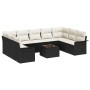 Juego de Sofá de Jardín de 9 Piezas con Cojines en Poliratán Marrón von , Outdoor-Sofas - Ref: Foro24-3345527, Preis: 571,63 ...