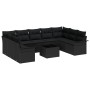 Juego de Sofá de Jardín de 10 Piezas con Cojines Beige Poliratán von , Outdoor-Sofas - Ref: Foro24-3345533, Preis: 634,57 €, ...