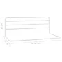 Sicherheitsgeländer Kinderbett weiß Eisen (76-137)x55 cm von vidaXL, Sicherheitsgeländer - Ref: Foro24-10234, Preis: 45,57 €,...