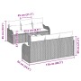 Juego de Sofá de Jardín de 7 piezas con Cojines Beige Poliratán von , Outdoor-Sofas - Ref: Foro24-3345590, Preis: 491,97 €, R...