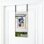 Espejo de puerta cristal y aluminio negro 30x60 cm de vidaXL, Espejos - Ref: Foro24-327412, Precio: 30,52 €, Descuento: %