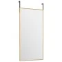 Espejo de puerta cristal y aluminio negro 30x60 cm de vidaXL, Espejos - Ref: Foro24-327412, Precio: 30,52 €, Descuento: %