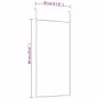 Espejo de puerta cristal y aluminio negro 30x60 cm de vidaXL, Espejos - Ref: Foro24-327412, Precio: 30,52 €, Descuento: %
