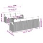 Conjunto de Sofá de Jardín de 8 Piezas con Cojines Ratán Poliéster Negro by , Outdoor sofas - Ref: Foro24-3345947, Price: 524...