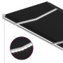 Toldo automático LED sensor de viento gris antracita 3,5x2,5 m de vidaXL, Toldos - Ref: Foro24-3069934, Precio: 589,25 €