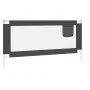 Child bed safety rail dark gray fabric 180x25 cm by vidaXL, Safety railings - Ref: Foro24-10231, Price: 42,00 €, Discount: %