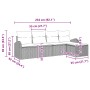 Juego de Sofás de Jardín de 5 Piezas con Cojines Negro Poliratán by , Outdoor sofas - Ref: Foro24-3346003, Price: 309,87 €, D...