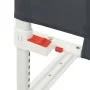 Child bed safety rail dark gray fabric 180x25 cm by vidaXL, Safety railings - Ref: Foro24-10231, Price: 42,00 €, Discount: %