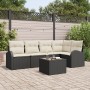 Juego de Sofá de Jardín de 5 Piezas con Cojines Ratán Poliéster Marrón by , Outdoor sofas - Ref: Foro24-3346047, Price: 382,3...