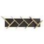 FMD Geometric wall shelf in oak and black color by FMD, Shelves and shelves - Ref: Foro24-436995, Price: 93,05 €, Discount: %
