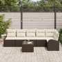 Juego de sofá de jardín de 6 piezas con cojines en poliratán gris by , Outdoor sofas - Ref: Foro24-3346068, Price: 476,81 €, ...