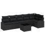 Conjunto de Sofá de Jardín de 7 Piezas con Cojines Beige Poliratan by , Outdoor sofas - Ref: Foro24-3346073, Price: 461,02 €,...