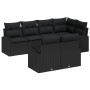 Conjunto de Sofá de Jardín Set de 7 Negro by , Outdoor sofas - Ref: Foro24-3346083, Price: 513,94 €, Discount: %