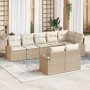 Juego de Sofá de Jardín de 8 Piezas con Cojines Beige Ratán von , Outdoor-Sofas - Ref: Foro24-3346091, Preis: 584,36 €, Rabat...