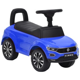 Coche correpasillos Volkswagen T-Roc azul