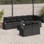 Conjunto de Sofá de Jardín de 9 Piezas con Cojines Ratán Beige von , Outdoor-Sofas - Ref: Foro24-3346103, Preis: 622,81 €, Ra...