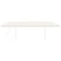 Manual retractable awning with cream poles 6x3 m by vidaXL, Awnings - Ref: Foro24-3069997, Price: 659,34 €, Discount: %