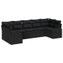 Juego de Sofás de Jardín Set de 7 Negro von , Outdoor-Sofas - Ref: Foro24-3346193, Preis: 494,39 €, Rabatt: %