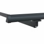 Toldo Manual Antracita 4 x 3,5 m Metal
