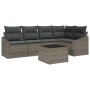 Conjunto de Sofá de Jardín de 5 Piezas con Cojines Negro de Poliratán de , Sofás de exterior - Ref: Foro24-3346729, Precio: 3...