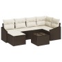 Conjunto de sofá de jardín de 6 piezas con cojines Grises de poliratán by , Outdoor sofas - Ref: Foro24-3346798, Price: 439,3...