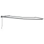 Toldo Manual Antracita 6 x 3,5 m Metal