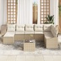 Conjunto de Sofá de Jardín de 9 Piezas con Cojines Ratan de Poliéster von , Outdoor-Sofas - Ref: Foro24-3346851, Preis: 573,6...