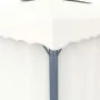 Gazebo with curtain and LED strip of cream aluminum lights 3x3 m by vidaXL, Tents and gazebos - Ref: Foro24-3070345, Price: 4...