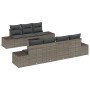 Juego de Sofás de 8 piezas con Cojines Gris Ratán Polipropileno by , Outdoor sofas - Ref: Foro24-3346969, Price: 561,78 €, Di...