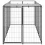 Black steel kennel 330x110x110 cm by vidaXL, Dog kennels and fences - Ref: Foro24-150782, Price: 260,98 €, Discount: %