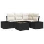Juego de Sofá de Jardín de 4 piezas con Cojines Marrón de Poliratán von , Outdoor-Sofas - Ref: Foro24-3347047, Preis: 352,32 ...