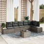 Conjunto de 6 Piezas de Sofás de Jardín con Cojines Ratán Poliéster Negro. by , Outdoor sofas - Ref: Foro24-3347089, Price: 4...