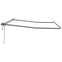 Toldo con Manual Antracita 4 x 3 m Metal