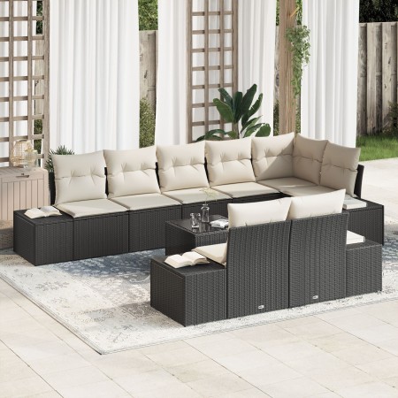 Conjunto de Sofá de Jardín de 8 Piezas con Cojines de Rattan Poliéster Marrón von , Outdoor-Sofas - Ref: Foro24-3347117, Prei...