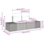 Conjunto de Sofá de Jardín de 8 Piezas con Cojines de Rattan Poliéster Marrón von , Outdoor-Sofas - Ref: Foro24-3347117, Prei...
