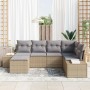 Conjunto de Sofá de Jardín Set de 6 Beige y gris von , Outdoor-Sofas - Ref: Foro24-3347130, Preis: 412,72 €, Rabatt: %