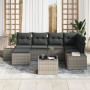 Conjunto de Sofá de Jardín de 6 Piezas con Cojines Ratán Sintético Negro von , Outdoor-Sofas - Ref: Foro24-3347139, Preis: 45...