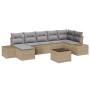 Juego de Sofá de Jardín de 8 Piezas con Cojines Negros de Ratán by , Outdoor sofas - Ref: Foro24-3347160, Price: 525,35 €, Di...