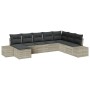 Conjunto de Sofás de Jardín Conjunto de 8 Gris Claro de , Sofás de exterior - Ref: Foro24-3347182, Precio: 550,20 €