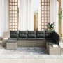 Conjunto de Sofás de Jardín Conjunto de 8 Gris Claro by , Outdoor sofas - Ref: Foro24-3347182, Price: 573,31 €, Discount: %