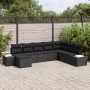 Conjunto de Sofá de Jardín Conjunto de 8 Negro Poliratán von , Outdoor-Sofas - Ref: Foro24-3347183, Preis: 528,12 €, Rabatt: %