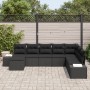 Conjunto de Sofá de Jardín Conjunto de 8 Negro Poliratán von , Outdoor-Sofas - Ref: Foro24-3347183, Preis: 528,12 €, Rabatt: %