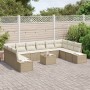 Juego de Sofá de Jardín de 11 Piezas con Cojines Ratán Sínteco by , Outdoor sofas - Ref: Foro24-3347251, Price: 717,38 €, Dis...