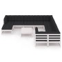 Gartenmöbelset 11-teilig mit Kissen weißes Kiefernholz von vidaXL, Gartensets - Ref: Foro24-3077080, Preis: 1,00 €, Rabatt: %