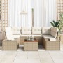 Juego de Sofás de Jardín 7 Piezas Beige Poliratán von , Outdoor-Sofas - Ref: Foro24-3347911, Preis: 495,48 €, Rabatt: %