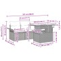 Conjunto de Sofá de Jardín de 5 Piezas con Cojines Gris Claro Ratan Polimérico by , Outdoor sofas - Ref: Foro24-3348188, Pric...